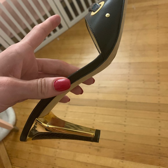 COPY - Jimmy choo slides, lightly worn. - Picture 3 of 11